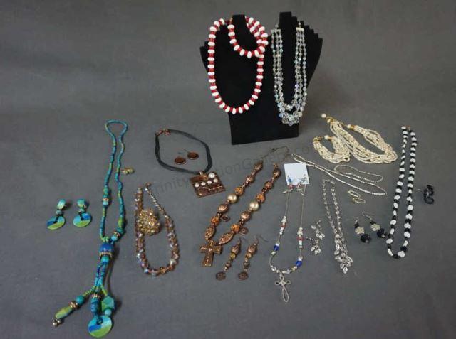 Appraisal: Estate Group of Vintage Costume Jewelry Sets Sets are included