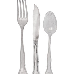 Appraisal: An American Silver Flatware Service R Wallace Sons Mfg Co