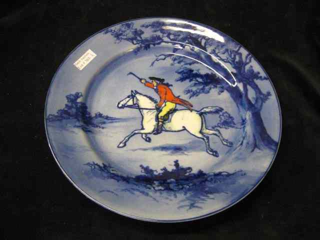 Appraisal: Royal Doulton Seriesware Plate horse rider '' excellent