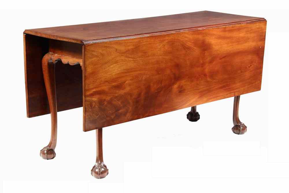 Appraisal: DINING TABLE - Circa - Boston or eastern MA Chippendale