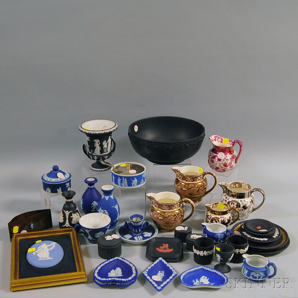 Appraisal: Approximately Thirty-seven Assorted Wedgwood Items th century including a large