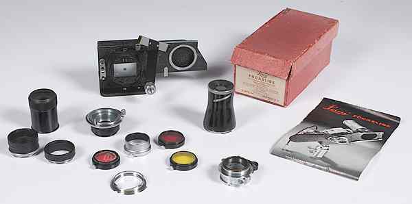 Appraisal: Leica Focaslide Leica Focaslide set in original box with instructions