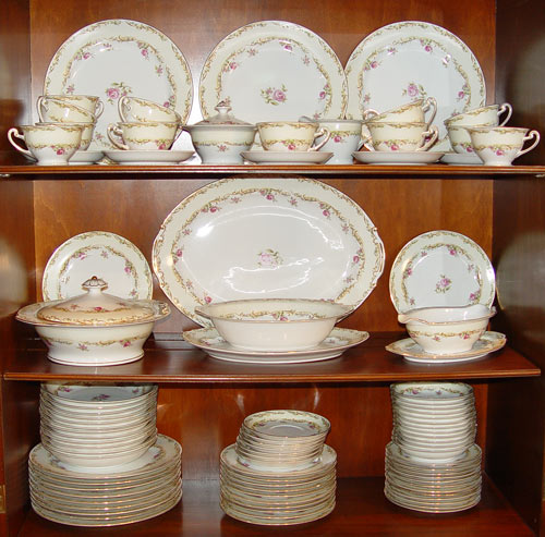 Appraisal: SET OF ALADDIN OCCUPIED JAPAN FINE CHINA pieces to include