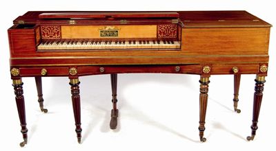 Appraisal: Clementi and Co An early th century mahogany and brass