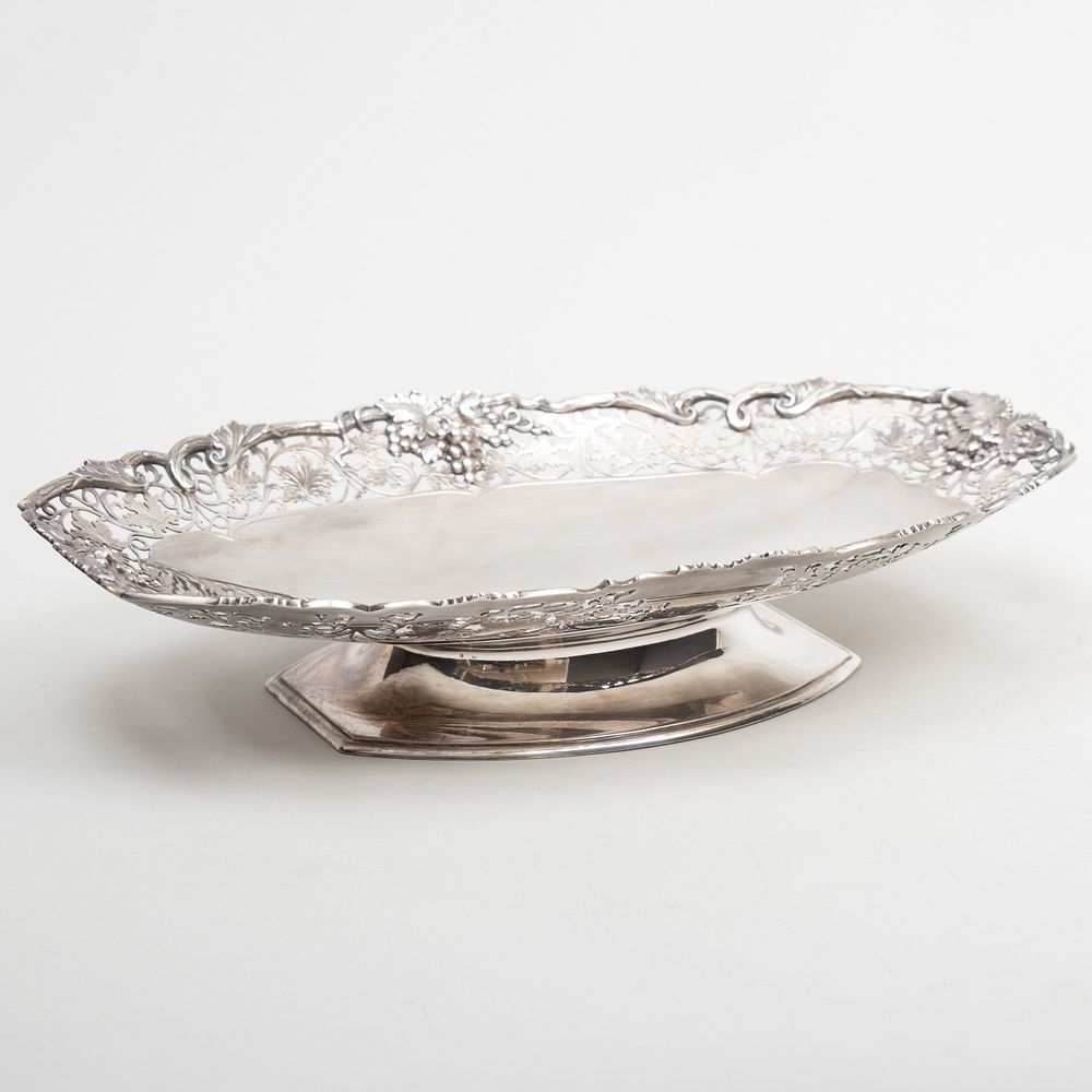 Appraisal: George V Silver Dessert Stand Marked of Mappin Webb Sheffield