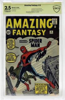 Appraisal: Marvel Comics Amazing Fantasy No CBCS Gold UNITED STATES TH