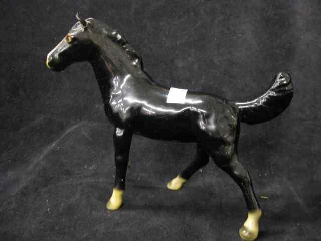 Appraisal: Morton Studios Figurine of a Horse black '' excellent