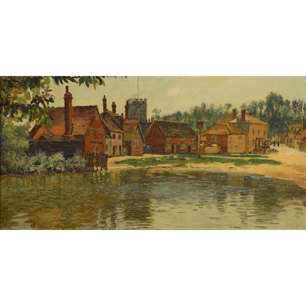 Appraisal: WILLIAM H BARTLETT BRITISH - MILTON'S VILLAGE CHALFONT ST GILES