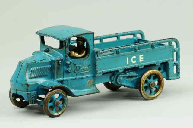 Appraisal: MACK ''ICE'' TRUCK Arcade cast iron painted in blue overall