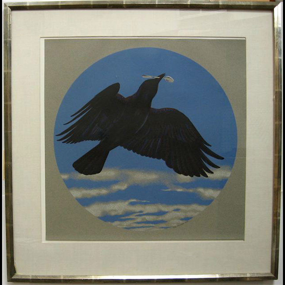 Appraisal: DAVID ALEXANDER COLVILLE - CANADIAN RAVEN AND SILVER SPOON COLOUR