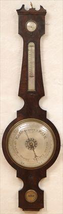 Appraisal: Victorian Rosewood Barometer M Pius Drescher Signed