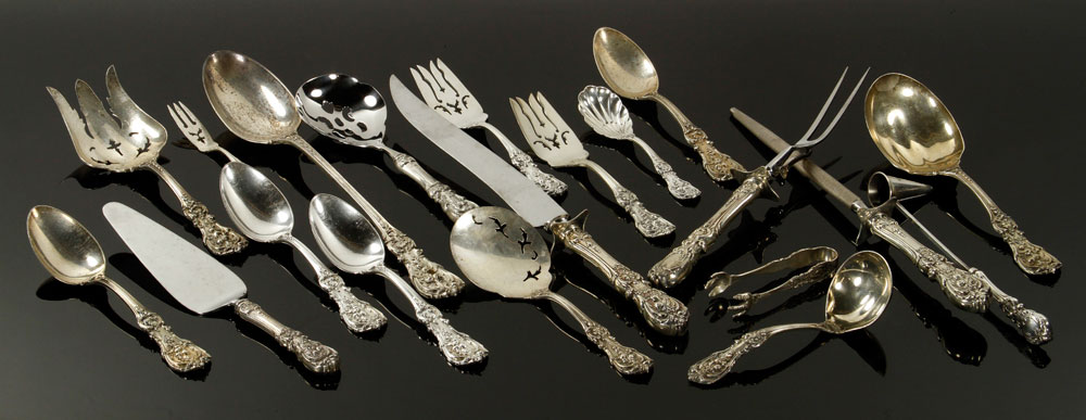 Appraisal: A - Reed Barton Francis I Sterling Serving Pieces Collection