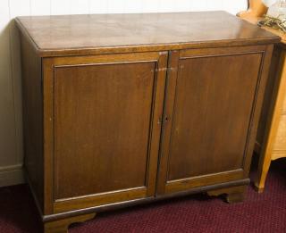 Appraisal: Walnut Cabinet H x W x D