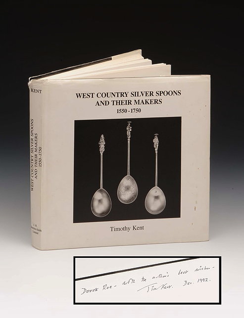 Appraisal: KENT Timothy West Country Silver Spoons and Their Makers -