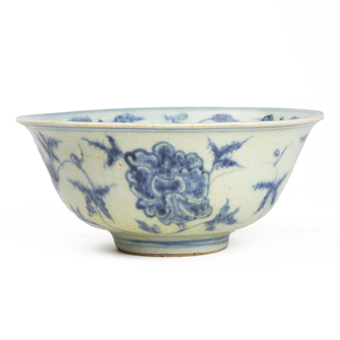 Appraisal: CHINESE BLUE AND WHITE BOWL Chinese blue and white bowl