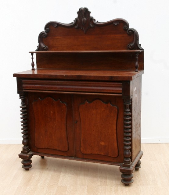 Appraisal: A th century Australian cedar chiffonier