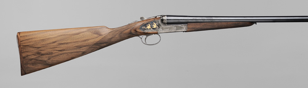 Appraisal: Beretta Double-Barrel ga Shotgun Model EL figured walnut satin finish