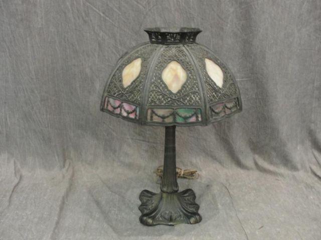 Appraisal: Tiffany Style Lamp Shade From a Long Island estate Dimensions