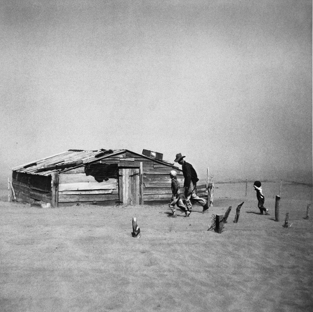 Appraisal: ARTHUR ROTHSTEIN - Dust Storm Cimarron County Oklahoma Silver print