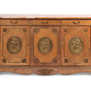 Appraisal: A Louis XVI Style Gilt-Bronze-Mounted Kingwood Mueble d'Appui EARLY TH