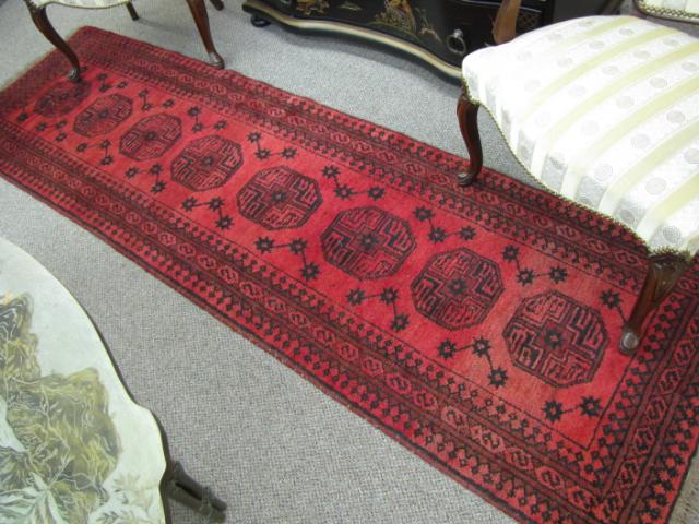 Appraisal: Oriental rug likely Afghan in origin ' x '