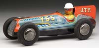 Appraisal: JAPANESE JET RACER MARKED J T Y Racer has tin