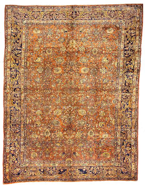 Appraisal: A Tabriz carpet Northwest Persia first quarter th century size