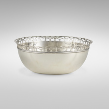 Appraisal: Tiffany Co RETICULATED BOWL New York USA c sterling silver