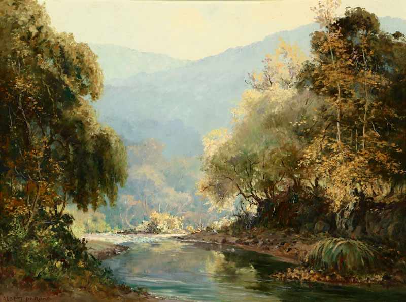 Appraisal: Albert T De Rome - Carmel CA Los Gatos Creek