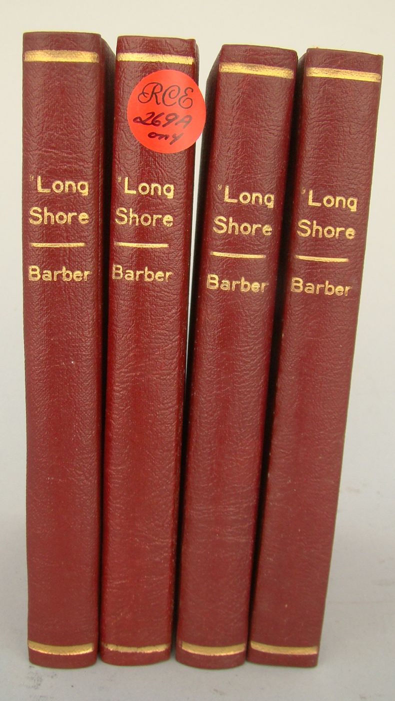 Appraisal: LOT OF FOUR COPIES OF LONG SHORE BY JOEL BARBER