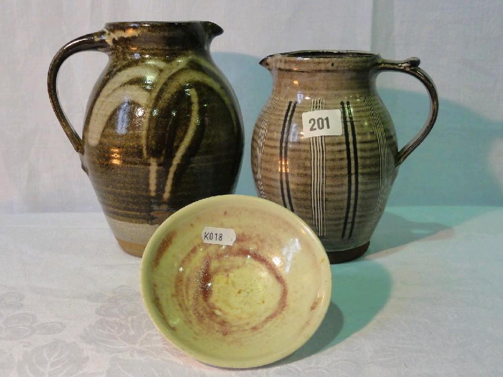 Appraisal: A collection of Studio Pottery wares by Marianne du Trey