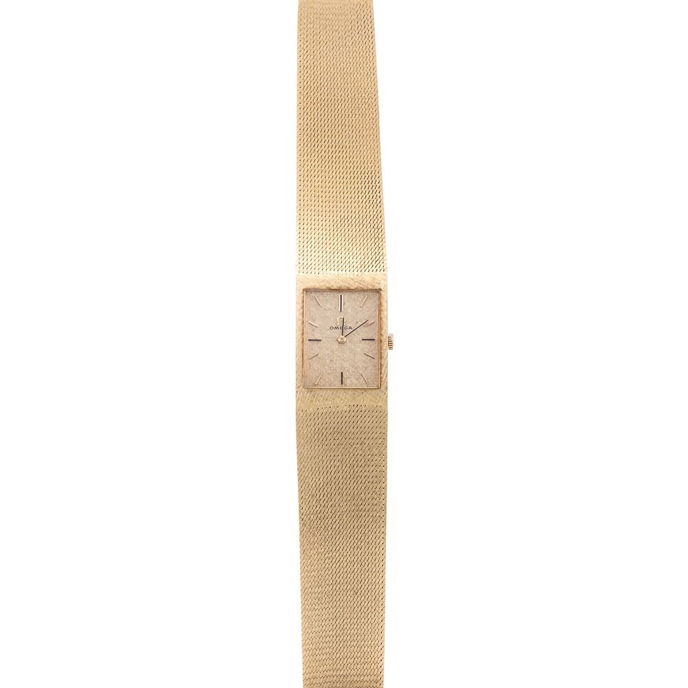 Appraisal: A Ladies' K Yellow Gold Omega Wrist Watch K yellow