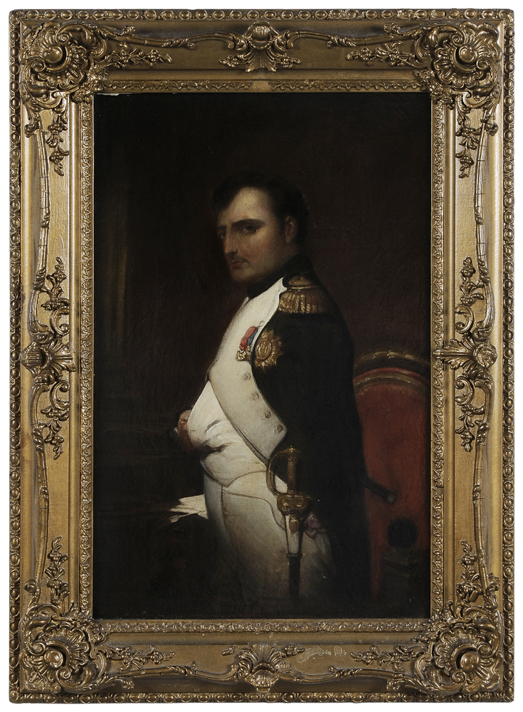 Appraisal: After Paul Delaroche French - Napoleon Bonaparte th-century copy unsigned