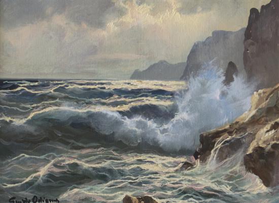 Appraisal: Guido Odierna Italian b Seascape