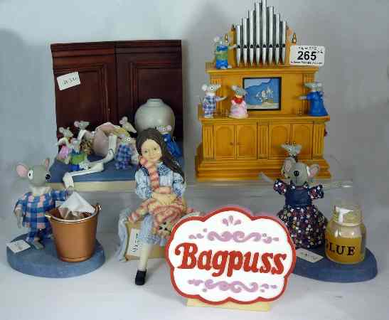 Appraisal: A collection of Boxed Robert Harrop Bagpuss Figures comprising The