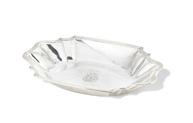 Appraisal: An th century French silver basin by Claude Despoux Montpelier