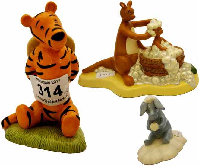 Appraisal: Royal Doulton Winnie The Pooh Figures A Clean Little Roo