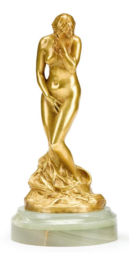 Appraisal: Marius-Jean-Antonin Mercie French - the trial of phryne Bronze gold