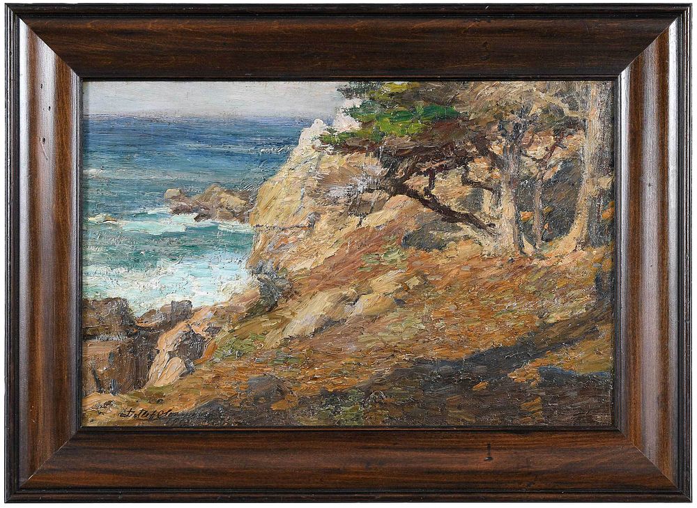 Appraisal: Detlef Sammann German California - California Coast signed lower left