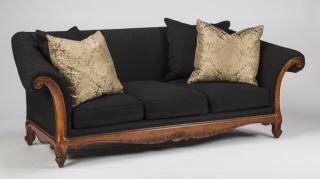 Appraisal: Henredon French Provincial style sofa Contemporary sofa by Henredon with