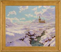 Appraisal: IVAN FEDOROVICH CHOULTSE Russian - JOUR D HIVER PRES DE