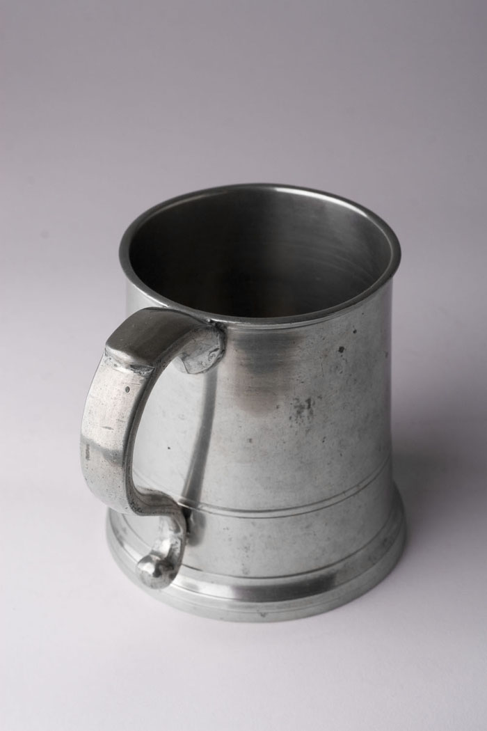 Appraisal: PEWTER MUG ROBERT PALETHORP JR - Philadelphia Pennsylvania - Maker's