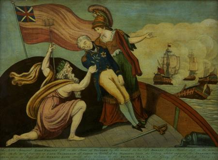 Appraisal: The Noble Admiral Lord Nelson fell in the arms of