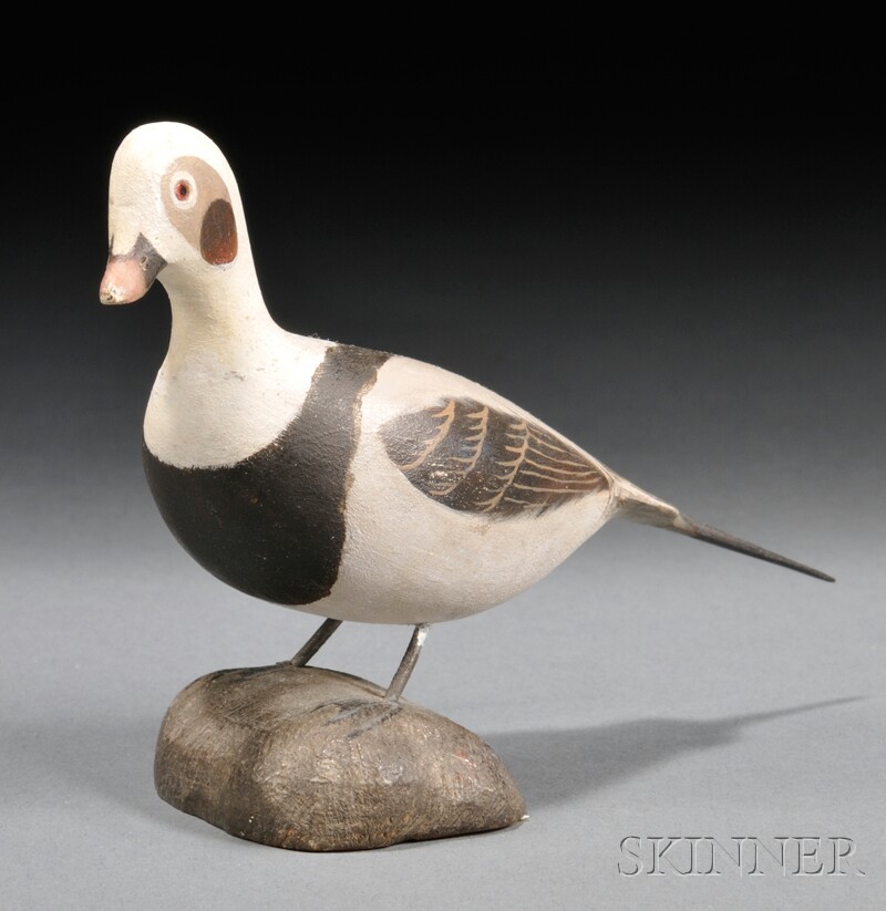 Appraisal: Jess Blackstone Miniature Carved and Painted Old Squaw Duck Figure