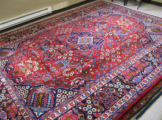 Appraisal: PERSIAN ISFAHAN CARPET ' x '