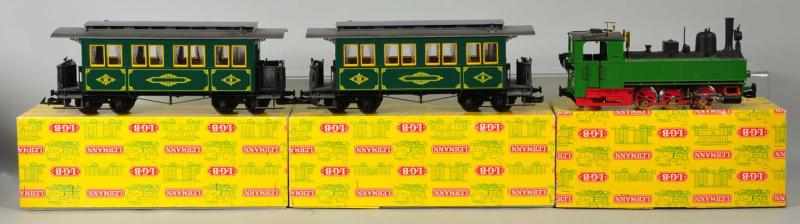 Appraisal: Lehmann LGB Passenger Train Set Description German Set includes European