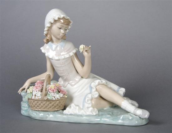 Appraisal: A Lladro Figural Group Height inches