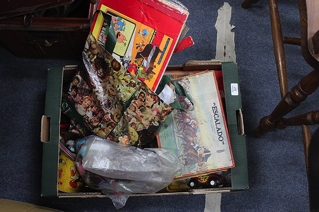 Appraisal: A QUANTITY OF ANTIQUE AND LATER TOYS AND GAMES to