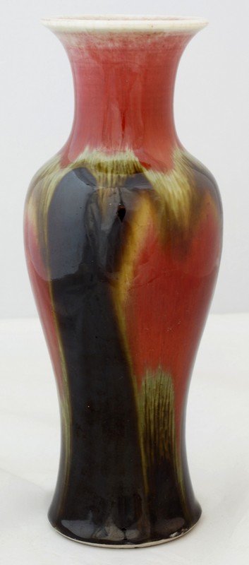 Appraisal: Chinese Flamb Vase - h