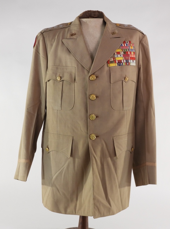 Appraisal: GENERAL LYMAN L LEMNITZER SUMMER TUNIC United States C s-